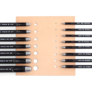 Preducele profesionale rotunde pentru pielarie si marochinarie 1.5 - 12.7 mm, Craftool Tandy Leather - Img 5