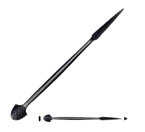 Raspel pentru sculptura lemn si marmura B187, Milani Utensili