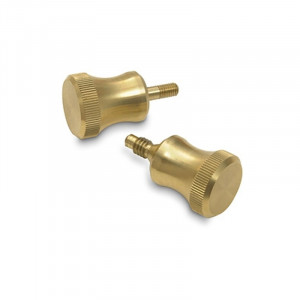 Repl. Brass Knobs - pr. , Large Shoulder Plane Veritas Tools - Img 2