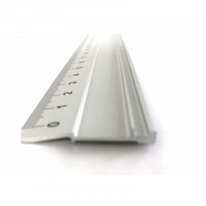 Rigla aluminiu antialunecare 30-100 cm, Altera - Img 4