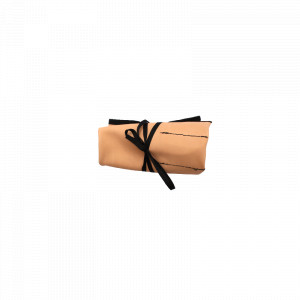 RP8 Husa/rola din piele tabacita vegetal pentru cutite sculptura, 8 buzunare - Img 2