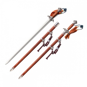 Sabie Cold Steel Chinese Leaf Gim din oțel carbon 1060 – CS-SW-CHNGIM