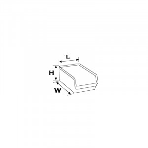 SC.05 Red Cutie depozitare/organizare piese 304x458x178 mm - Img 2