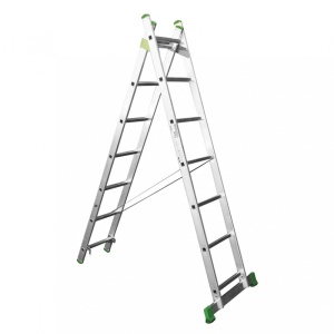 Scara aluminiu 2 x 7 trepte