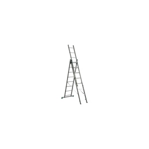 Scara tripla aluminiu universala adaptabila pe trepte 3x8 trepte