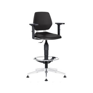 Scaun profesional 1260 PU, rotativ, laborator si atelier - Img 4