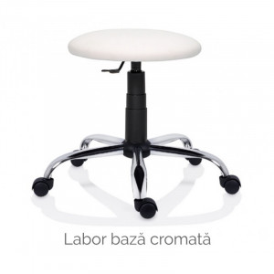 Scaun profesional Labor cu baza cromata - Img 2