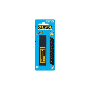 Set 10 lame cutter negre 12.5 mm OLFA MTBB-10B - Img 5