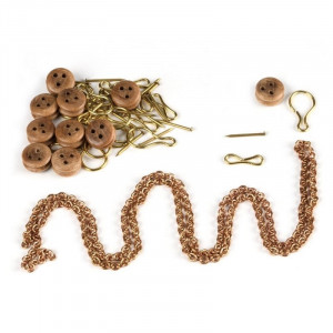 Set 10 suporti cu capete berbec navomodelism, 7mm, Amati - Img 3