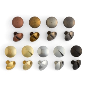 Set 100 suruburi pentru pielarie 6mm. Tandy Leather - Img 5