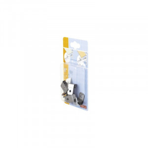 Set accesorii Dolle Monofix de fixat polite de sticla/lemn, prindere pe suporti - Img 3