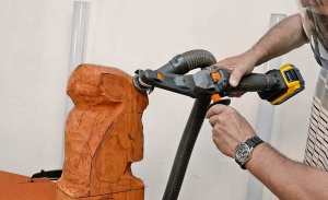 Set complet accesorii Arbortech pt sculptura in lemn Mini Grinder MG1000 - Img 6