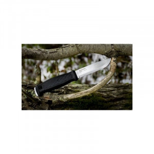 Set cutit Full-Tang Morakniv Garberg INOX, Teaca si maner Polimer negru, pentru Bushcraft si Outdoor si Kit supravietuire, Morakniv - Img 6