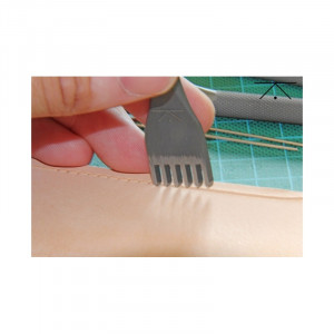 Set dalti japoneze Seiwa cusaturi piele oblice 4,5mm - Img 4
