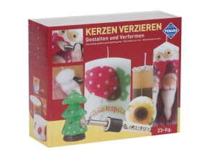 Set de bricolaj pentru decorarea lumanarilor, Pebaro