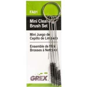 Set de curatare mini pentru aerografe Grex - Img 1