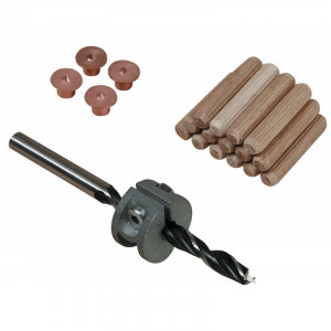 Set imbinare lemn cu dibluri ˜8 mm Wolfcraft - Img 2