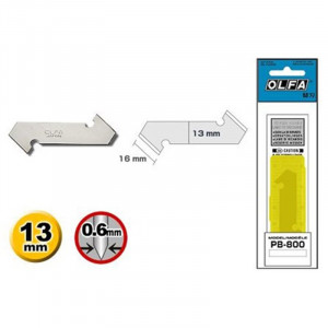 Set lame pentru canelat acril și plastic OLFA PB-800 Japonia - Img 2