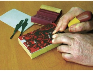 Set pentru gravura in relief, Flexcut - Img 3
