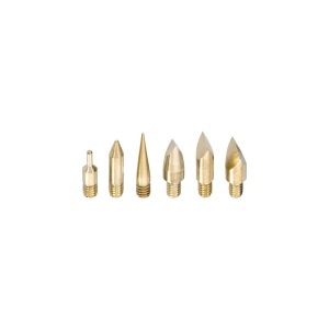 Set varfuri de scriere & desen pentru aparatul de pirogravura , 6 piese