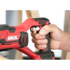 SKIL 3470 DC Fierastrau sabie cu acumulator, 20V MAX, 2.5Ah, 3000cpm, 1x Accu, incarcator si geanta - Img 9