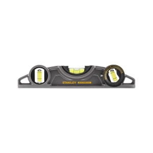 Stanley 0-43-609, nivela magnetica fatmax pro din aluminiu, 25 cm, 3 fiole, blister - Img 2