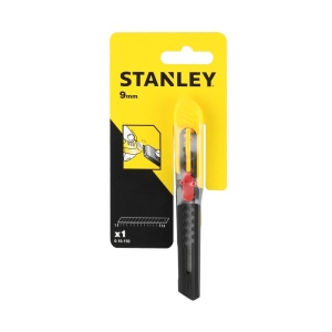 Stanley 1-10-150, Cutter cu lama segmentata si blocare prin glisare, 130mm + o lama segmantata 9mm - Img 2