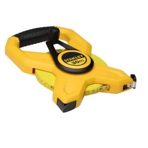 Stanley 2-34-792, ruleta deschisa cu banda din fibra de sticla 30m, masurari de precizie, tru-zero, rezistenta la coroziune, 30m x 13mm, blister - Img 3
