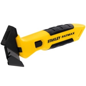 Stanley FMHT10373-0, Cutter prin tragere, pentru carton, maner cauciucat, lama trapezoidala - Img 6