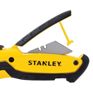 Stanley STHT10479-0, Cutter Premium cu lama retractabila, 175mm + 3 lame trapezoidale 62mm - Img 5