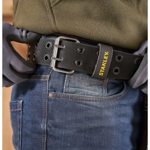 Stanley STST1-80113, curea cu buzunare din piele pentru unelte si scule, 48.6 x 6.8 x 8.9cm - Img 9