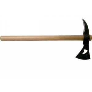 Topor Tomahawk Cold Steel Weeping Heart Hawk CS-90AWH cu cap din otel carbon 1055 - Img 6