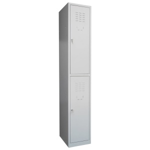 Vestiar metalic cusetat 1x2 cusete "MAXI",312x450x1800 mm - Img 1