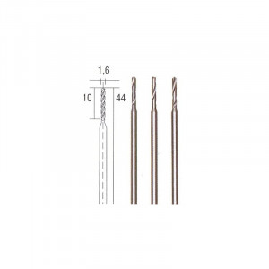 28858 Set 3 burghie HSS, 1.6mm, Proxxon - Img 3