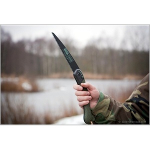 396-LAP Fierastrau bushcraft/ camping/ vanatoare verde, Bahco Laplander - Img 13