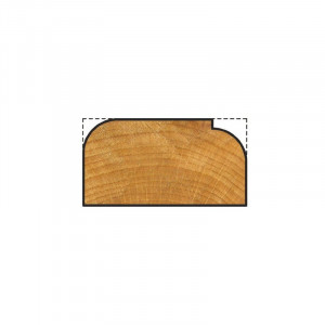3963000 Freza rotunjire pentru lemn,diametru taiere ˜ 25,4mm, Wolfcraft - Img 3