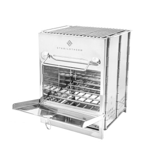 Aragaz pliabil pe lemne Stabilotherm Wood Stove Tower 1 din otel inoxidabil - Img 2