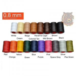 Ata de cusut piele RITZA 25 -Tiger Thread - 500ml - 0.8 mm grosime - Img 16