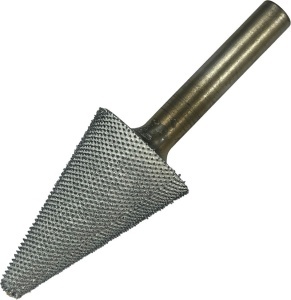 Biax sculptura lemn SABURR - cap conic, tija Ø6 mm, 35 x 19 mm - Img 2