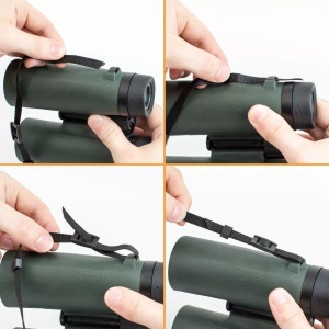 Binoclu Carson seria JR verde 8x42mm pentru vanatoare si drumetii - Img 7