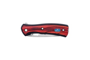 Briceag de buzunar Buck Vantage Avid Mic 0341RWS-B, otel 420HC, maner lemn Dymondwood - Img 5