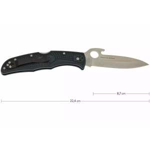 Briceag Endura® 4 FRN Grey Emerson Opener, Spyderco - Img 8