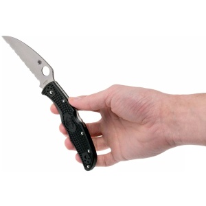 Briceag Endura® 4 FRN negru Wharncliffe, Spyderco - Img 7