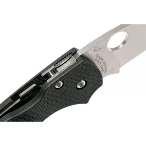 Briceag Lil' Native® G-10 negru, Spyderco - Img 6