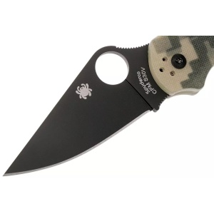 Briceag Para™ 3 G-10 Digital Camo lama neagra, Spyderco - Img 2
