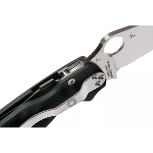 Briceag Para Military™ 2 Black G-10, Spyderco - Img 10