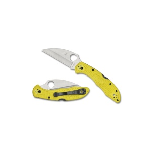 Briceag Salt® 2 FRN Yellow Wharncliffe , Spyderco - Img 7