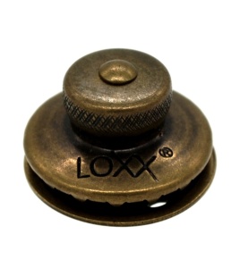 Buton superior cap mic alama antichizata pentru sisteme de fixare LOXX