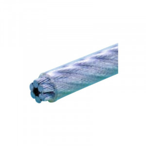 Cablu șufă oțel zincat Ø3-5 mm, cu manșon de plastic - Img 2