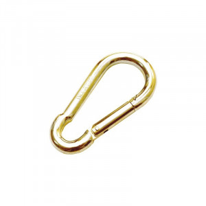 Carabinieră simplă Posamo 80x8 mm, oțel zincat galben - Img 2